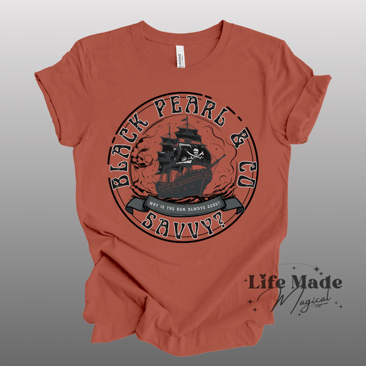 Savvy Pirates Adult Short Sleeve Tee